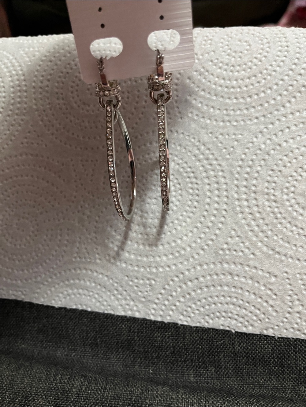 🎀👑🌸🎀 JUICY COUTURE OVAL HOOP EARRINGS. 🎀🌸👑💕